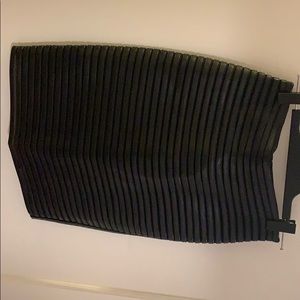 jitrois massai leather skirt